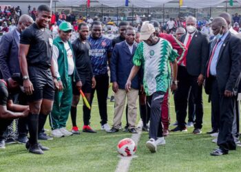 Tinubu @70: Sanwo-Olu, Obasa, Tayo Ayinde, Other Dignitaries Grace Novelty Match in Lagos