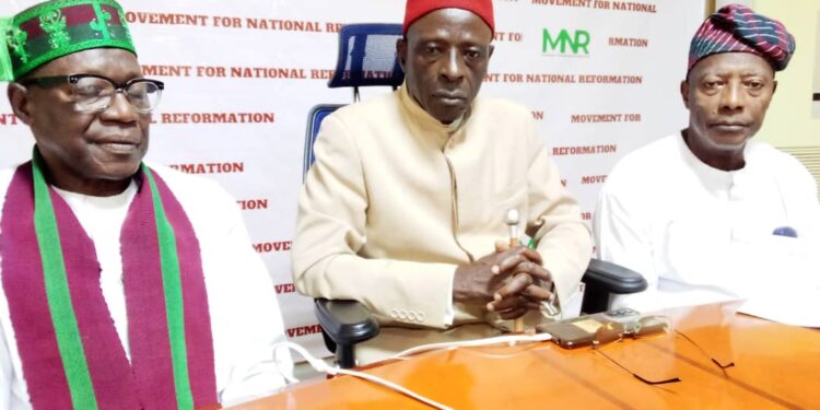 MNR Urges President Tinubu to Address Structural Problems, Restore 1963 Constitution