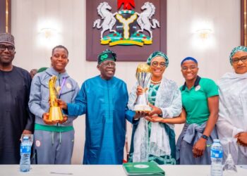 Super Falcons Captain Dedicates Victory to Nigerian Girls with Dreams After Being Honored by Tinubu